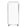 Evelatus Apple iPhone XR Funda de silicona transparente con cordón TPU Silver