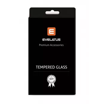 Evelatus Protector de pantalla de cristal templado plano transparente de 0,33 mm para Apple iPhone XS Max / 11 Pro Max con pegamento japonés y antiestático