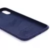 Evelatus Apple iPhone Xs Max Funda Nano Silicona Soft Touch TPU Midnight Blue