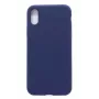 Evelatus Apple iPhone Xs Max Funda Nano Silicona Soft Touch TPU Midnight Blue