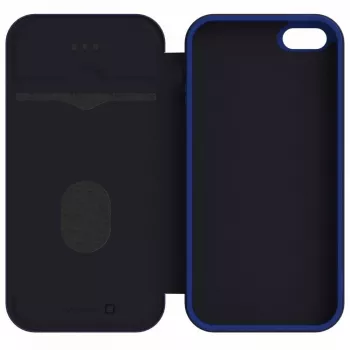 Evelatus Funda tipo libro para Xiaomi Redmi 8A, Azul oscuro