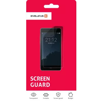 Evelatus Funda trasera de silicona para HTC One M9 negra