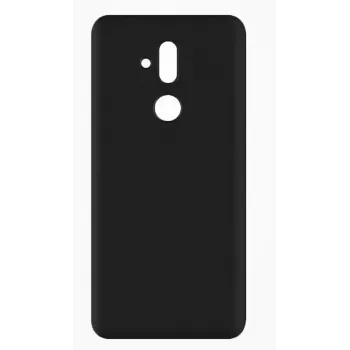Evelatus Funda de silicona negra para Huawei Mate 20 Lite