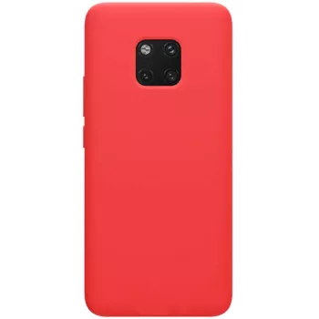 Evelatus Funda de Silicona para Huawei Mate 20 Pro Roja