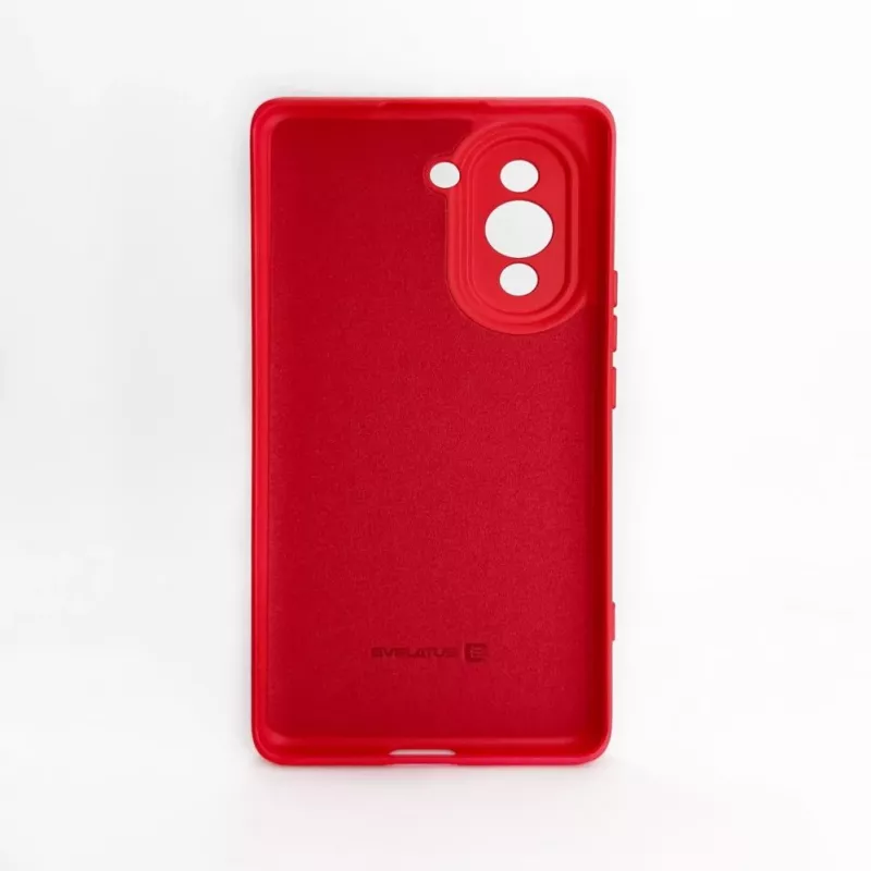 Evelatus Huawei Nova 10 Pro Nano Silicone Case Soft Touch TPU Rojo