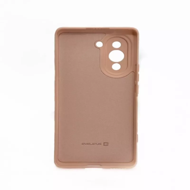 Evelatus Huawei Nova 10 Funda de silicona nano TPU Soft Touch beige