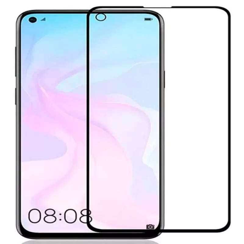 Evelatus Huawei Nova 4 Protector de pantalla 2.5D Full Cover Japan Glue Glass Anti-Static