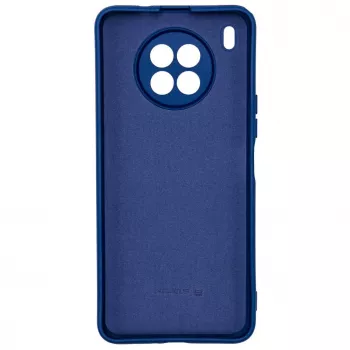 Evelatus Huawei Nova 8i Funda Nano Silicona Soft Touch TPU Azul Marino