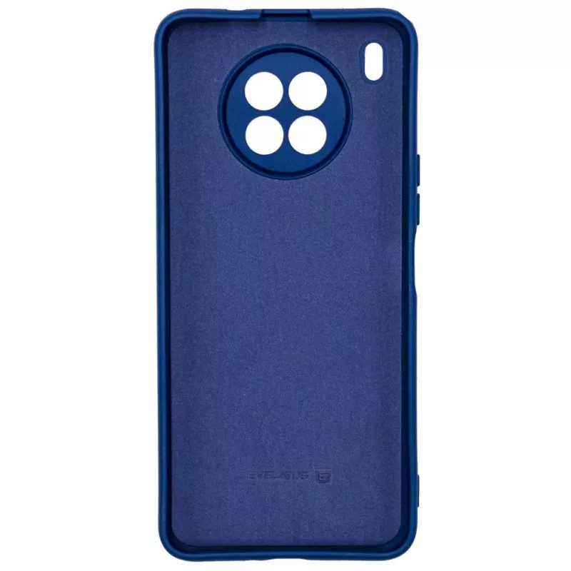 Evelatus Huawei Nova 8i Funda Nano Silicona Soft Touch TPU Azul Marino