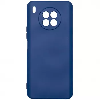 Evelatus Huawei Nova 8i Funda Nano Silicona Soft Touch TPU Azul Marino