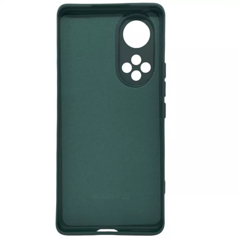 Evelatus Huawei Nova 9 Funda de silicona nano Soft Touch TPU verde oscuro