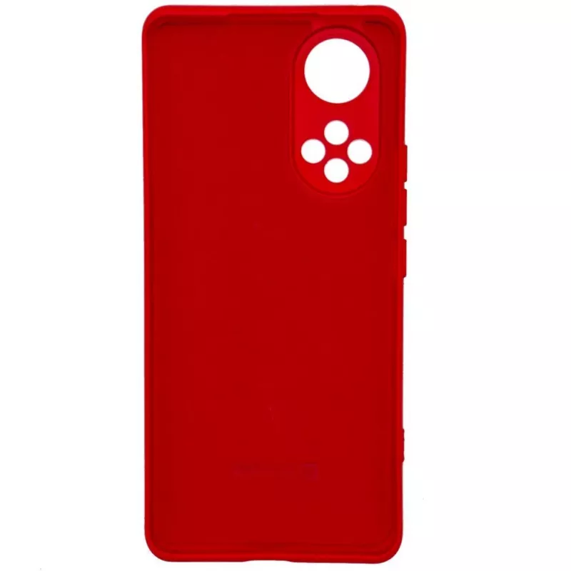Evelatus Huawei Nova 9 Funda de silicona Nano Soft Touch TPU roja