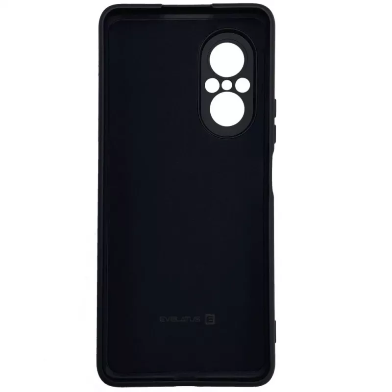 Evelatus Huawei Nova 9 SE Funda de silicona nano Soft Touch TPU negra