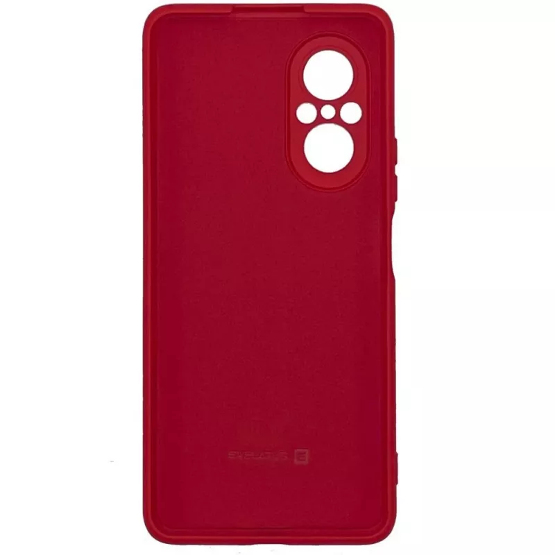 Evelatus Huawei Nova 9 SE Funda Nano Silicona Soft Touch TPU Roja