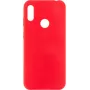 Evelatus Huawei P Smart 2019 Funda de silicona Soft Touch Rojo