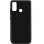 Evelatus Tapa trasera de silicona Soft Touch para Huawei P Smart 2020 negra