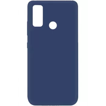 Evelatus Huawei P Smart 2020 Funda de silicona Soft Touch Azul