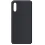 Evelatus Funda de silicona Premium Soft Touch negra para Huawei P20