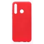 Evelatus Huawei P40 Lite E Funda de silicona Soft Touch roja