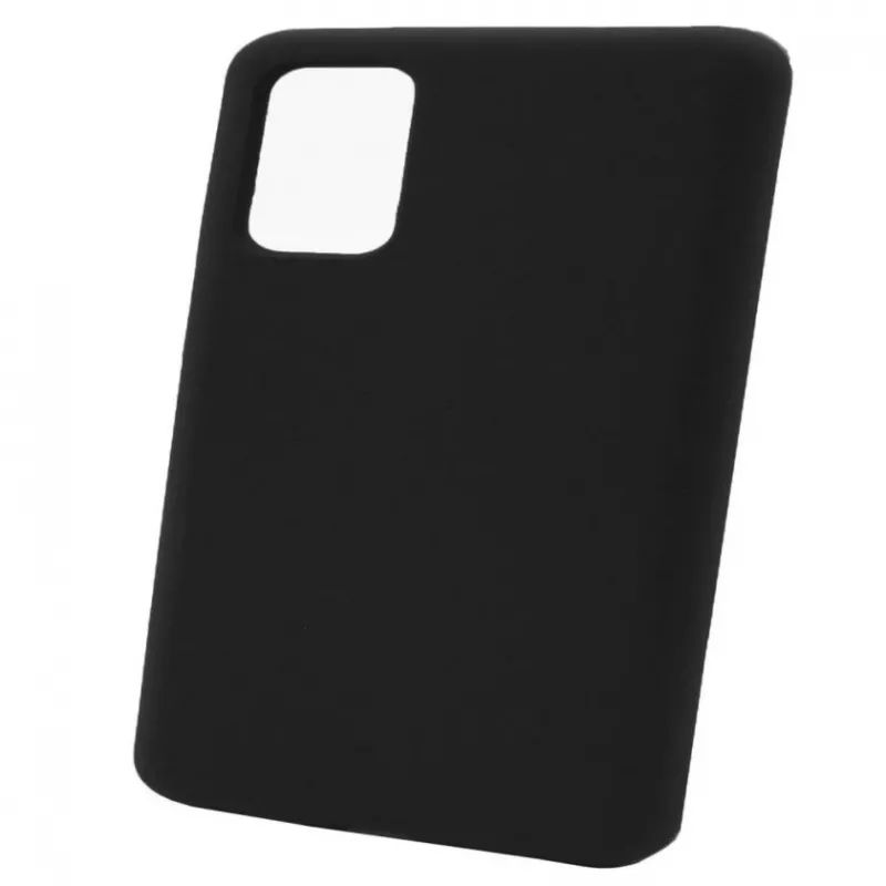 Evelatus Funda de silicona Premium Soft Touch para Huawei P40 negra
