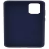 Evelatus Huawei P40 Funda de silicona Premium Soft Touch Azul medianoche