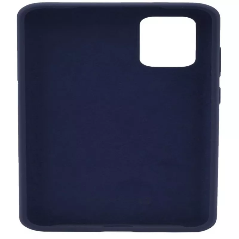 Evelatus Huawei P40 Funda de silicona Premium Soft Touch Azul medianoche