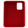 Evelatus Funda de silicona Premium Soft Touch para Huawei P40 roja