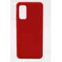 Evelatus Funda de silicona Premium Soft Touch para Huawei P40 roja