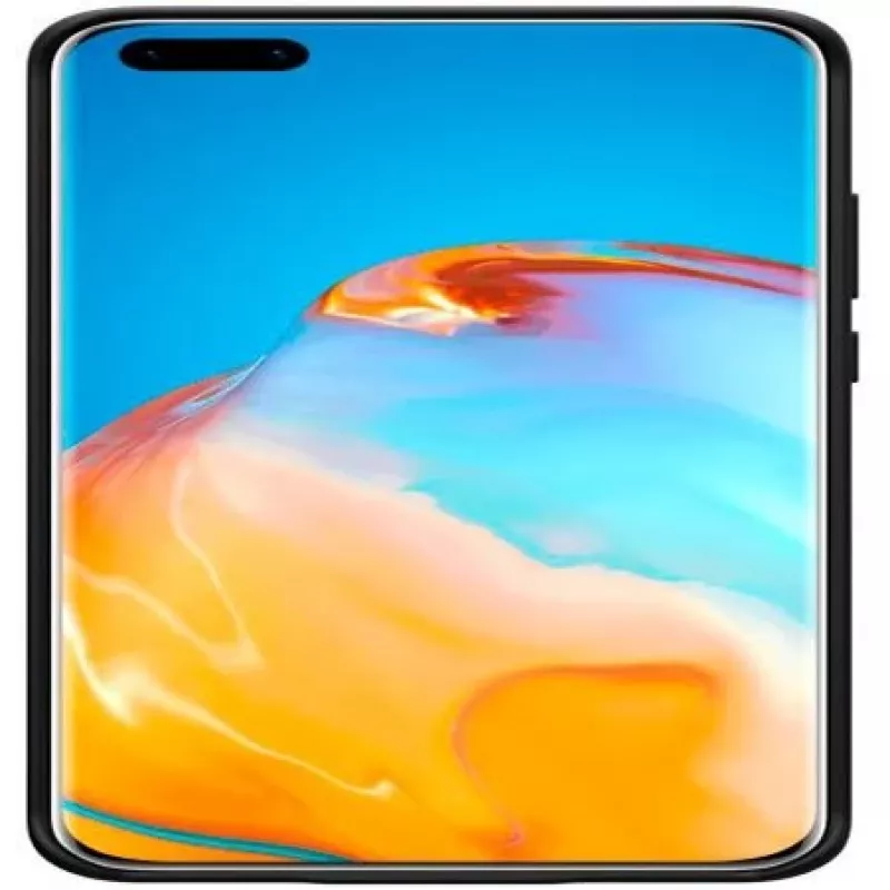 Evelatus Funda de silicona nano Soft Touch TPU para Huawei P40 Pro negra