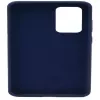 Evelatus Huawei P40 Pro Funda de silicona Premium Soft Touch Azul medianoche