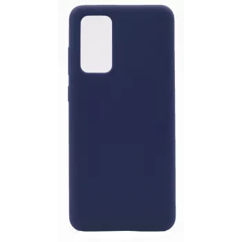 Evelatus Huawei P40 Pro Funda de silicona Premium Soft Touch Azul medianoche