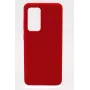 Evelatus Huawei P40 Pro Funda de silicona Premium Soft Touch Roja