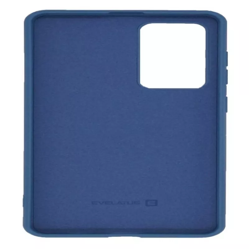 Evelatus Huawei P40 Pro Funda de silicona Soft Touch azul