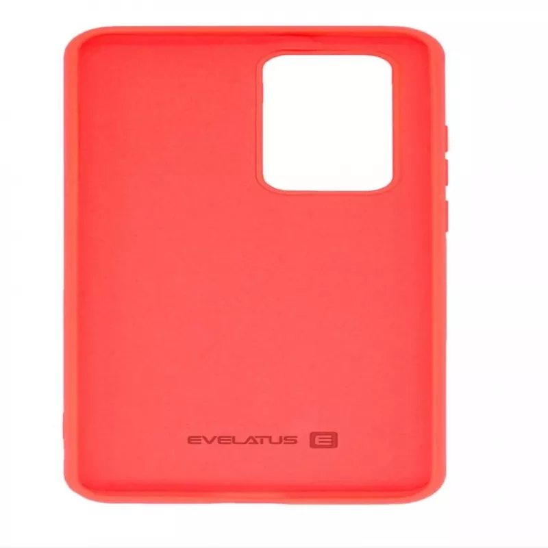 Evelatus Funda de silicona Soft Touch para Huawei P40 Pro roja