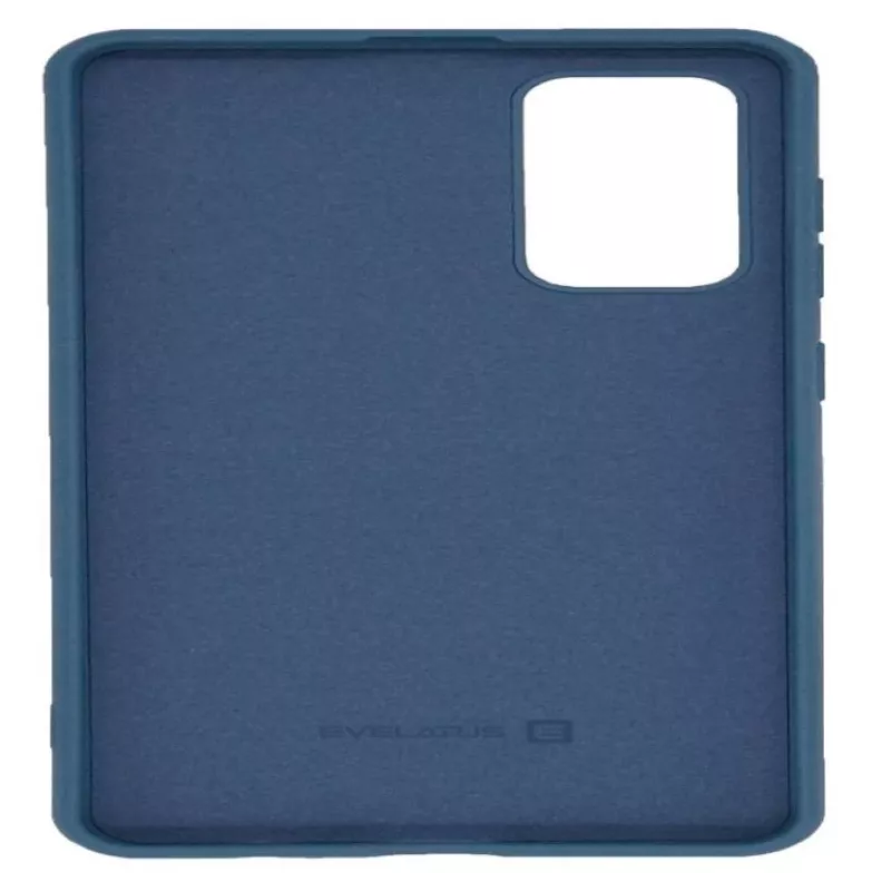 Evelatus Huawei P40 Funda de Silicona Soft Touch Azul