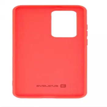 Evelatus Huawei P40 Funda Silicona Soft Touch Roja