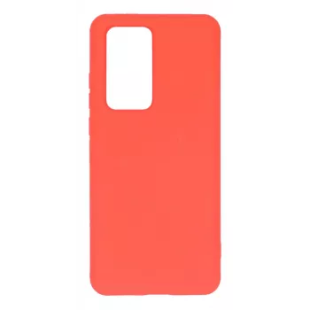 Evelatus Huawei P40 Funda Silicona Soft Touch Roja