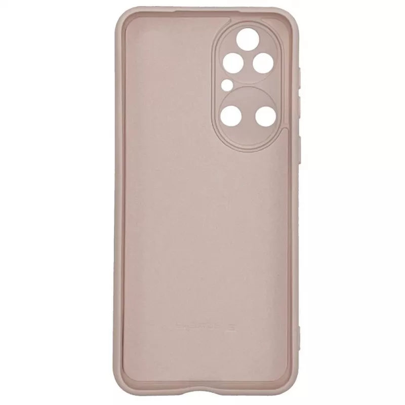 Evelatus Huawei P50 Funda Nano Silicona Soft Touch TPU Beige