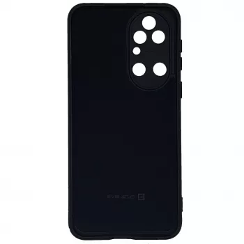 Evelatus Huawei P50 Funda de silicona nano Soft Touch TPU negra
