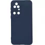 Evelatus Huawei P50 Funda de silicona nano Soft Touch TPU azul