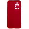 Evelatus funda de silicona nano para Huawei P50 Soft Touch TPU roja