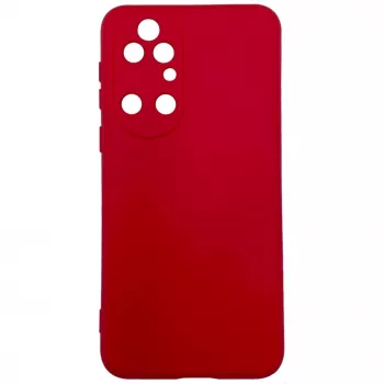 Evelatus funda de silicona nano para Huawei P50 Soft Touch TPU roja