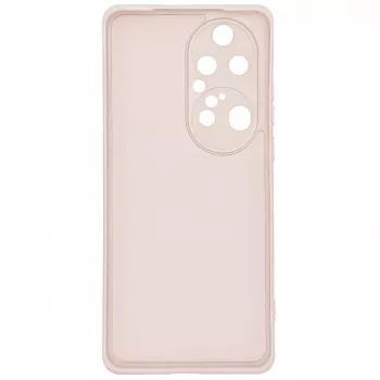 Evelatus Huawei P50 Pro Funda Nano Silicona Soft Touch TPU Beige