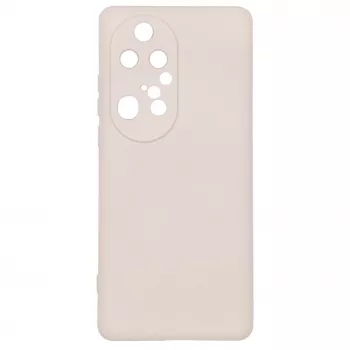 Evelatus Huawei P50 Pro Funda Nano Silicona Soft Touch TPU Beige