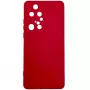 Evelatus Huawei P50 Pro Funda Nano Silicona Soft Touch TPU Rojo