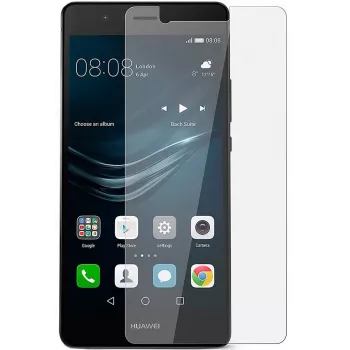 EVELATUS Huawei P9 Funda trasera de silicona Negra