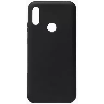 Evelatus Huawei Y6s 2019 Funda de silicona Soft Touch Negra