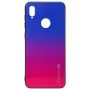 Evelatus Funda de cristal degradado Gradient Glass Case 4 Mystery para Huawei Y7 2019