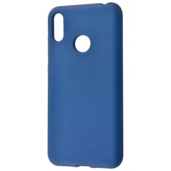 EVELATUS Huawei Y7 2019 funda de silicona azul