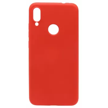 Evelatus Funda de silicona roja para Huawei Y7 2019